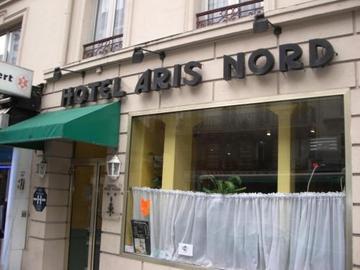 Aris Nord Hotel Párizs Kültér fotó